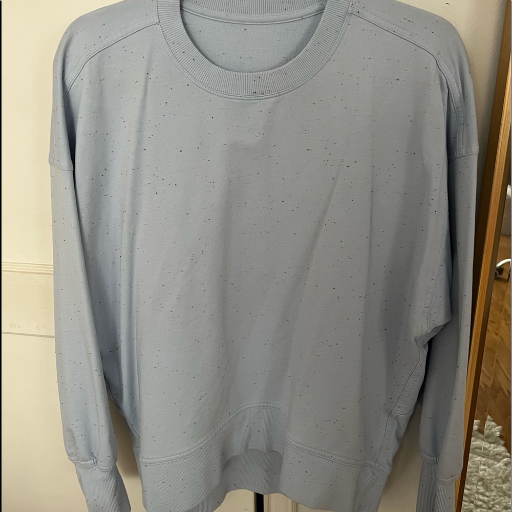 Blue Lululemon crewneck
